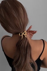 Ponytail Bow Accent Hair Cuff