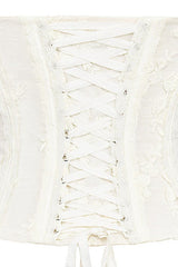 Embroidered Bustier Bodycon Formal Dress