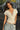Minimal Draped Neck Ruched Waist Tee Secondary image
