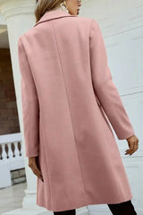 Double Breasted Wool Overcoat