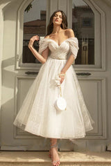 Elegant V-Neck Raglan Sleeve Midi Party Dress