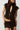 Button Hollow Out Tie Detail Waist Slim Tee Secondary image