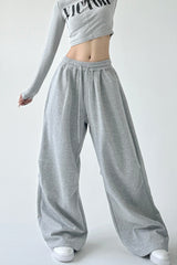 High Waist Sweatpants Knit Pants