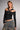 Black Off Shoulder Bodycon Blouse Secondary image