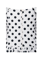 Umika Polka Dots Charming Bubble Hem Mini Dress Dresses