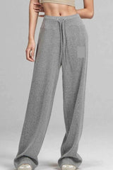 Loose Wide Leg Slimming Versatile Knit Pants