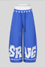Star Graphic Contrast Waist Sweatpants