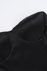 Strapless Ruched A-Line Party Dress