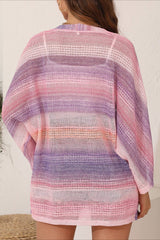 Crochet Tie Dye Relaxed Cardigan