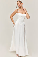 Elegant Cami Backless Maxi Party Dress