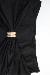 Chic Ruched Bodycon Top Pants Set