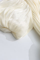 High Waist Ruched 3D Floral Mini Dress