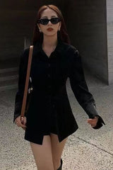 Longline Slimming Long Sleeve Blouse