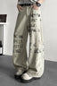 High Waist Elastic Loose Straight Leg Plus Size Jeans
