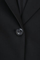 High Waist V-Neck Blazer