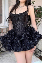 Corset Bow Bustier Mini Dress