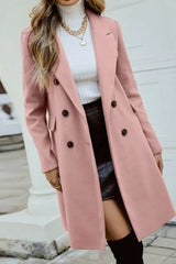 Double Breasted Wool Overcoat