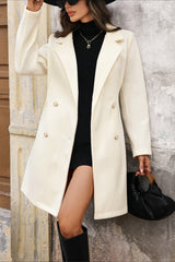 Double Breasted Wool Overcoat