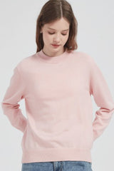 Cotton Solid Color Essential Knit Top
