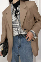 Tailored Relaxed Fit Blazer