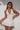 Solid Halter Ruffle Three Piece Swim Set Secondary image