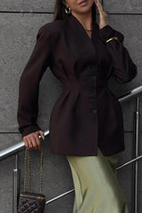 Elegant Long Sleeve Blazer