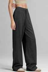 Loose Wide Leg Slimming Versatile Knit Pants