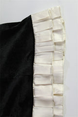 Elegant Square Neck Slimming Long Sleeve Fitted Mini Dress