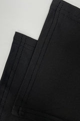 Mesh Panel Sash Maxi Dress