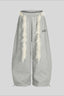 Minimal Relaxed Straight Leg Sweatpants