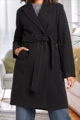 Two Pocket Wool Style Classic Overcoat