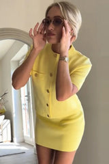 Short Sleeve Knit Crop Cardigan