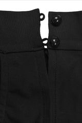 Velvet Sequin Slit Midi Bodycon Dress