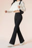 Fleece Lined High-Waisted Flared Yoga Sculpting Leggings