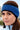 Cozy Embroidered Sherpa Lined Headband Secondary image