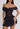 Polka Dot Lace Panel Strapless Mini Dress Secondary image