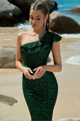 Long Sequin Mermaid Gown Formal Dress