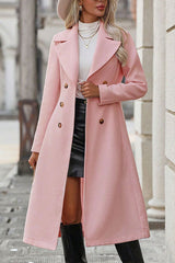 Double Breasted A Line Coat coats