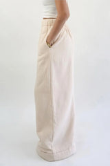 Warm Fleece Lined Solid Knit Pants