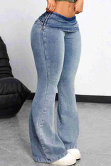 Sexy Body Shaping Flare Jeans