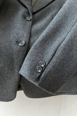 Wool Blend Relaxed Fit Blazer