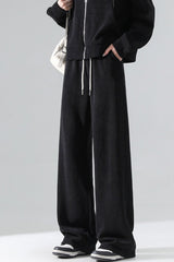 Fleece Lined Relaxed Knit Pants