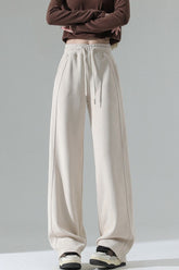 Fleece Lined Relaxed Knit Pants