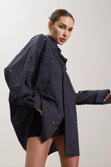 Casual Oversized Short Sleeve Blouse