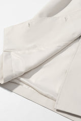 Double Breasted Belted Overcoat