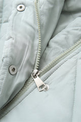 Padded Longline Hooded Puffer Coat coats