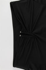 Reversible Leopard Print Crop Top Side Slit Maxi Skirt Set