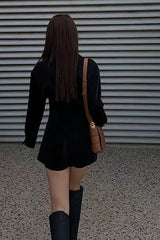 Longline Slimming Long Sleeve Blouse