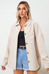Corduroy Oversized Casual Jacket