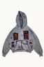 Devil Patch Oversized Pullover Hoodie